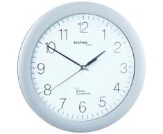 Technoline, WT 8000 Funk-Wanduhr, Ø 30cm, Silber