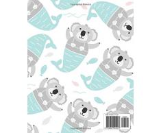 My Koala Sticker Album: Koala Themed Blank Sticker Book 8x10 100 pages