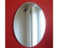 Super Cool Creations Oval Spiegel – 60 cm x 42 cm (5 Dick)