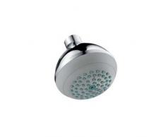 Hansgrohe Kopfbrause Crometta 85 1 Jet Ecoflow mit Wassersparendem Normalstrahl, verchromt, 28423000