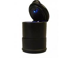 Goliton® Kfz-Aschenbecher, tragbar, Schwarz