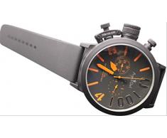 GFDSA Herren Sport Black Rubber U Round Automatik Mechanisch Selbstaufzug Linkshaken Handuhr Bigg 50mm Bootsuhren 7