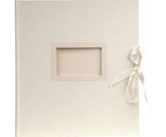 Exacompta 11154E Fotoalbum Kingsbridge (29 x 32 cm, 300 Fotos, 60 Seiten) weiß