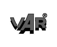 VAR Standascher mit Sieb rot beschichtet