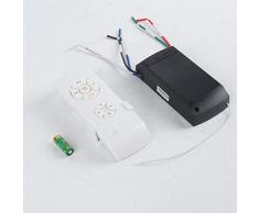 Generic Universal Deckenventilator Lampe Fernbedienung Kit 110-240 V Timing Funkschalter Angepasste Windgeschwindigkeit Sender Empfänger