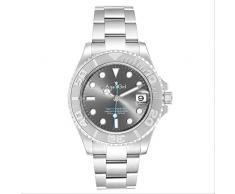 GFDSA Männer Automatik Mechanisch Frauen Dame Edelstahl Yacht Uhr Saphir ETA 2813 Rot Blau Weiß Drehbare Lünette 37mm Blau