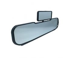 Generies Auto-Innenspiegel, 2-in-1-Weitwinkel-Sicherheitsautospiegel, um 360 Grad drehbarer konvexer Spiegel, Doppelspiegel