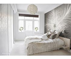 KOMAR Vlies-Fototapete Federstern, 368 x 248 cm / 4-tlg.