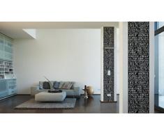 Livingwalls pop.up Panel Blackboard, selbstklebendes Panel, schwarz, weiß, 942671