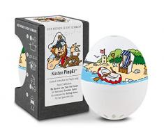 Brainstream Küsten PiepEi, Eieruhr zum mitkochen, Spielt 3 Melodien für 3 Härtegrade, A005258