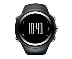 QCHNES Sportuhr, GPS-Laufuhr, Männliche Elektronische Multifunktionsuhr Im Freien, wasserdichte Lichtgeschwindigkeit T031, Edelstahlknopf, Super Korrosionsbeständig