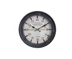 Chic Antique Französische Wanduhr Uhr mit Text Factory Nostalgie Vintage