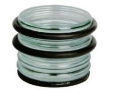 Glasbodentürstopper Bodentürstopper aus Glas Patiniert