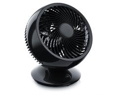 CSL - USB Ventilator - Tischventilator Fan Lüfter - optimal für den Schreibtisch inkl. An Aus-Schalter - PC MAC Notebook - schwarz