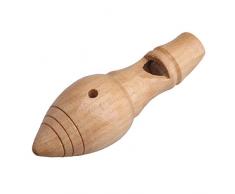 RDEXP Vogelpfeife aus Holz, 11,4 x 4,3 cm, für Kuckucksuhr
