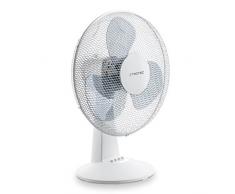 TROTEC Tischventilator TVE 15 Automatische 80°-Oszillation Tisch Ventilator 40W Durchmesser 40 cm