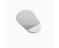 Utility Mirror Pocket- Handtaschenspiegel / Form: Birne / Farbe: Weiß