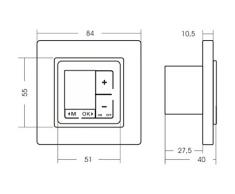 paladin 173113easy 230V 50-60Hz, Digitale Zeitschaltuhr mit Astroprogramm, für die Unterputz-Montage, mit dem Smartphone programmierbar (NFC)