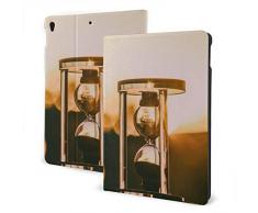 Leder-Schutzhülle für iPad Air3 10.5 (mit Stundenglas), weiche Gummi-Rückseite, verstellbarer Ständer, automatische Wake/Sleep-Funktion, geeignet für iPad Air3 10.5 Gr. Einheitsgröße, iPad Air3 10.5