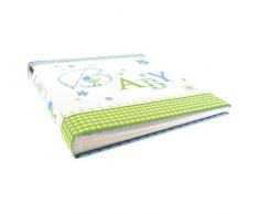Goldbuch Babyalbum Loevely blau, 30x31 cm, 60 Seiten mit Pergamin, Leinen bedruckt, 15086