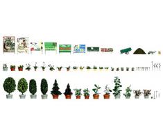 Busch 1211 - Blumen- und Pflanzkübel-Set