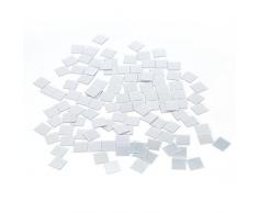 100 Stück Spiegel Fliesen Wandaufkleber 3D Aufkleber Mosaik Room Decor Stick auf Modern