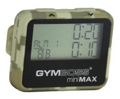 Gymboss miniMAX Intervalltimer und Stoppuhr Camouflage/Hellbraun SOFTBESCHICHTUNG