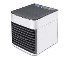 Mini-Ventilator für den Schreibtisch, tragbar, USB-Luftkühler, kompakte Befeuchtung, Kühlung gereinigt, intelligente Infrarot-Steuerung, hohe Windkraft, geeignet für Familie, Reisen, Büro
