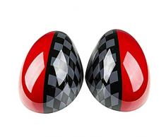 Moligh doll Auto TüR Seite JCW Stil Spiegel Abdeckungen für Cooper R55 R56 R57 R58 R60 R61 Power Klapp Spiegel