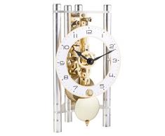 Hochwertige mechanische Tischuhr mit Schlüsselaufzug Hermle -Transmission 20cm- 23024-X40721