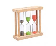 Kitchen Craft KCLXTEATIME Sanduhr-Set, braun