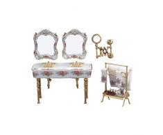 M.W. Reutter - Barockspiegel Dresdner Rose Abmessungen in cm (L/B/H): 8 x 5,5 x 5