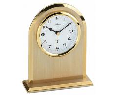 Atlanta 3095/9 Tischuhr Funk Metall Klassich