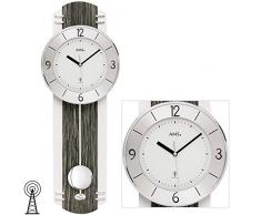 Funk Pendeluhr Holzdekor AMS 5294