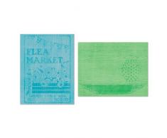 Sizzix Textured Impressions Prägefolder 2 Stk. - Flea Market, Hobnail Vase Set