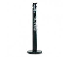 Rubbermaid Standascher Smokers´ Pole, rund, schwarz FGR1BK