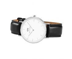 Daniel Wellington Damen-Armbanduhr Sheffield Analog Quarz Leder 0608DW