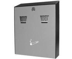 Aschenbecher, pulverbeschichtet, zur Wandmontage