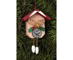Chr. Ulbricht Ornament - Kuckucksuhr mit Elch 7cm