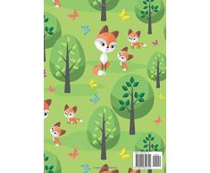 My Sticker Album: Blank Sticker Album for Kids | Design: Little Fox Family DIN A4 Format with 40 pages for Girls and Boys | Permanent Sticker Collection Book | No Silicone Paper