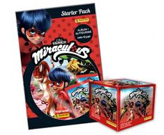 Miraculous Sticker Album Super Starter Pack - Album + 55 Hüllen