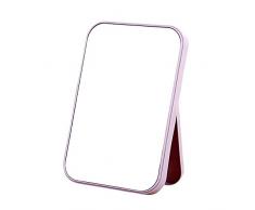 Gogogo Tisch Kosmetikspiegel Schminkspiegel mit verstellbarem Ständer zufällige Farbe