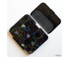 HAND ® No.3310 Nette Kinder-Cartoon-Reisen / Pocket Folding Notebook-Spiegel mit Haar-Kamm - Buy 1 Get 1 Free!