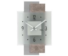 AMS Moderne Wanduhr mit Quartzwerk, batteriebetrieben Presto- 9443