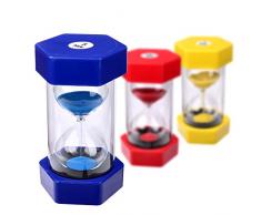 Schramm® XXL Sanduhr 5 Minuten Sanduhren Sandclock Eieruhr Sand Uhr Zeituhr Kurzzeituhr Sanduhr