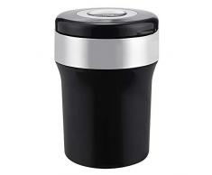 Rauchfrei Selbstlöschend Getränkehalter Auto Aschenbecher Auto Rauchfreien Stand Zylinder Cup Holder Tragbare Rauchfreien Hause Büro Reiseaschenbecher mit LED-Beleuchtung