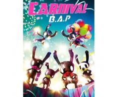 B.A.P - [CARNIVAL] 5. Mini Album SPECIAL Ver CD + 60p Photo Book + 1P-Foto-Karte + 1P Mini-Poster + 1P Mini Pop-up BAP Stander K-POP Sealed