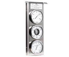 Fischer 803-01 Außenwetterwarte, Wetterstation für draußen, Manufaktur aus Deutschland