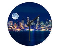 Wandkings Wanduhr mit traumhaften Motiven - Wähle ein Motiv - New York Skyline