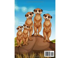 Mein Stickeralbum: Motiv Erdmännchen No. 1 | 30 Seiten | DIN A4 | Blanko | Kein Silikonpapier | Geschenkidee